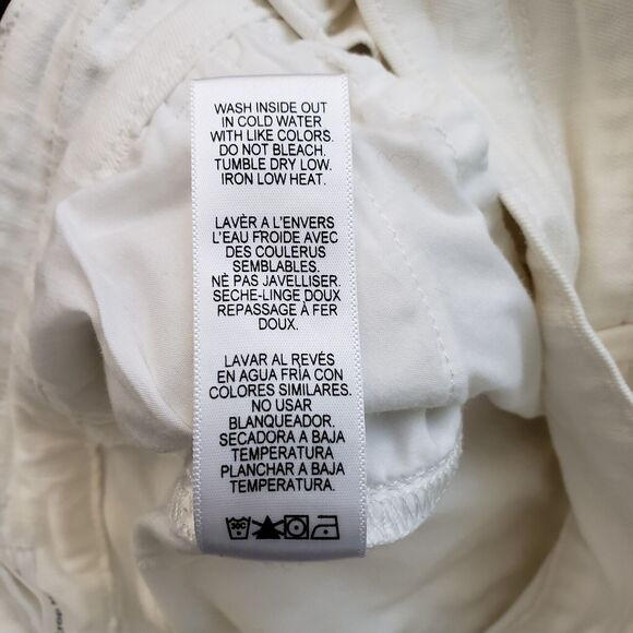 Frame Le High Flare Womens 25 White High Rise Flare Jeans Retro Chic - Picture 10 of 10